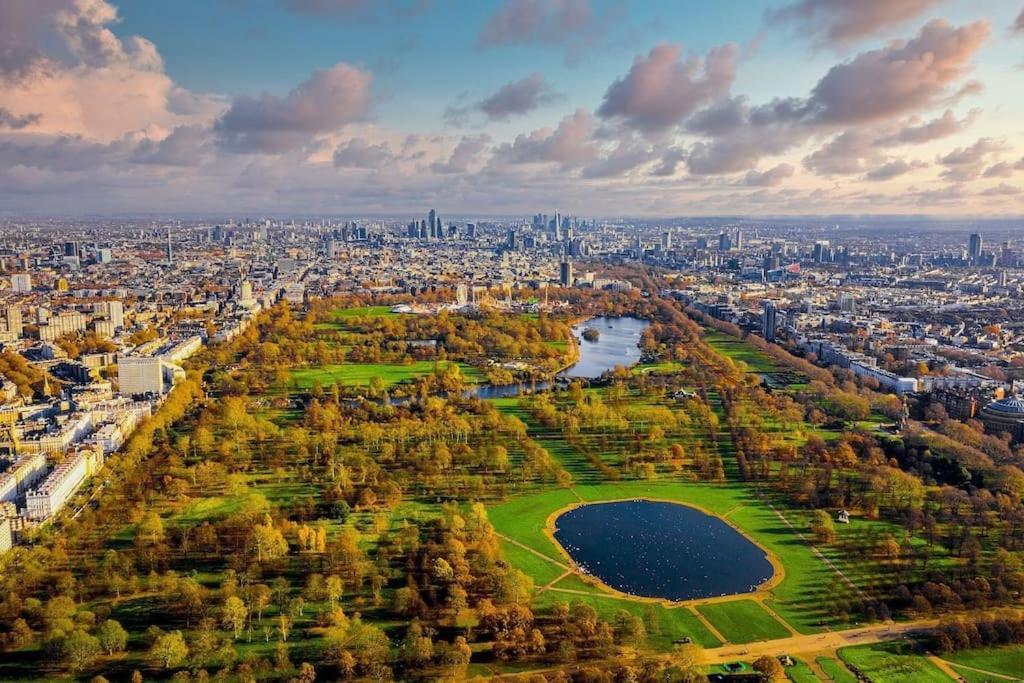 Stylish Hyde Park Home By Tube Stations With Elevator Londra Exterior foto